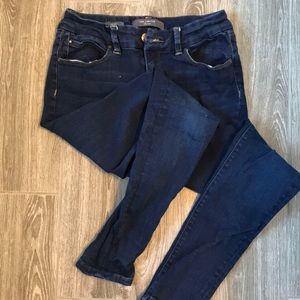 Limited skinny jeans- dark wash no distressing